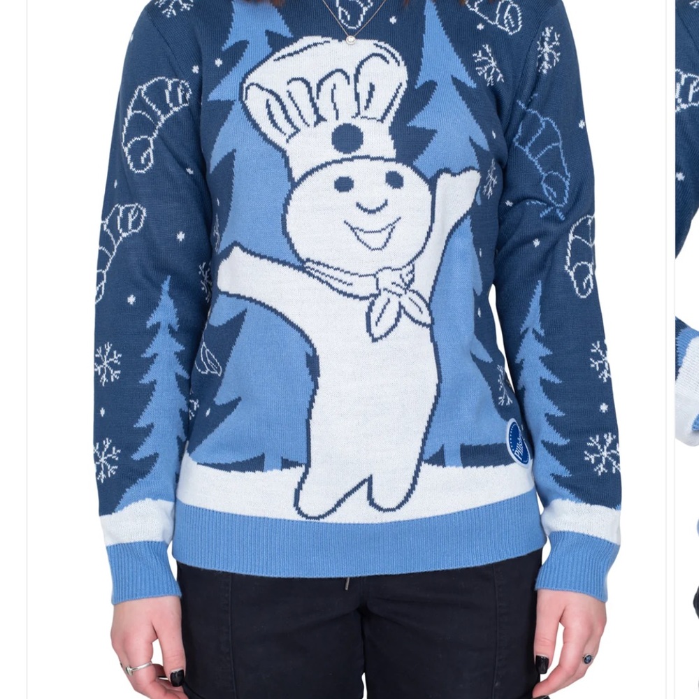 Pillsbury Doughboy Sweater- sold out. PILLSBURY 2022 LIMITED EDITION.